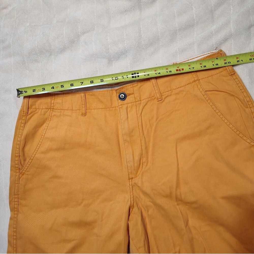 American Eagle Outfitters Classic Shorts Mens 38 Faded Orange 100% Cotton - Picture 6 of 8